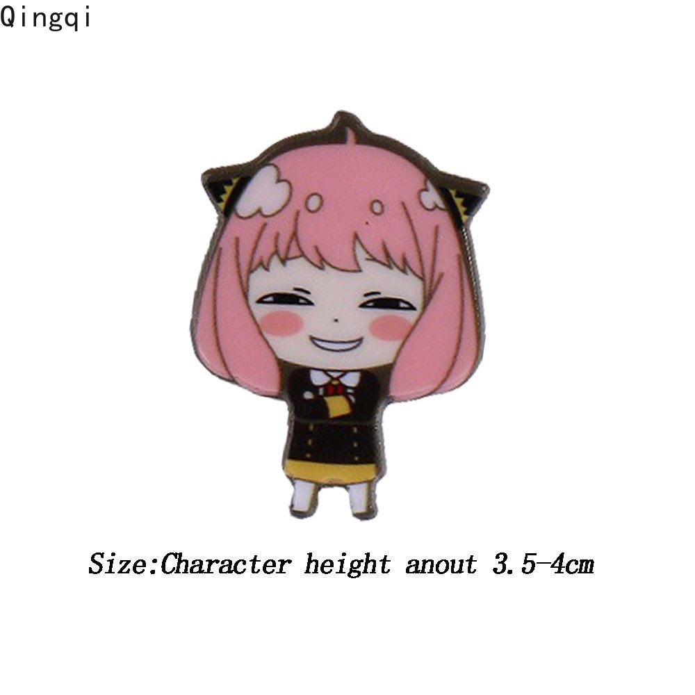 Ghim cài áo MISS ZOE bằng acrylic hình nhân vật hoạt hình Spy X Family