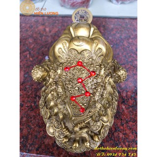 Tượng Thiềm Thừ To - cao 14cm (Cóc ba chân linh vật phong thuỷ tài lộc)