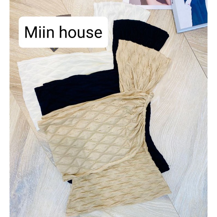 Áo trễ vai lệch bên xốp sóng | BigBuy360 - bigbuy360.vn