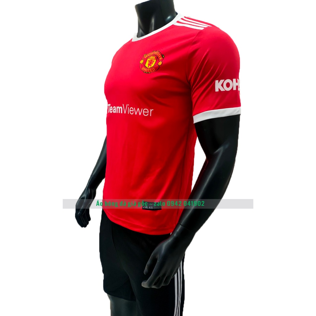 Bộ quần áo bóng đá CLB Manchester United MU thun lạnh sân nhà