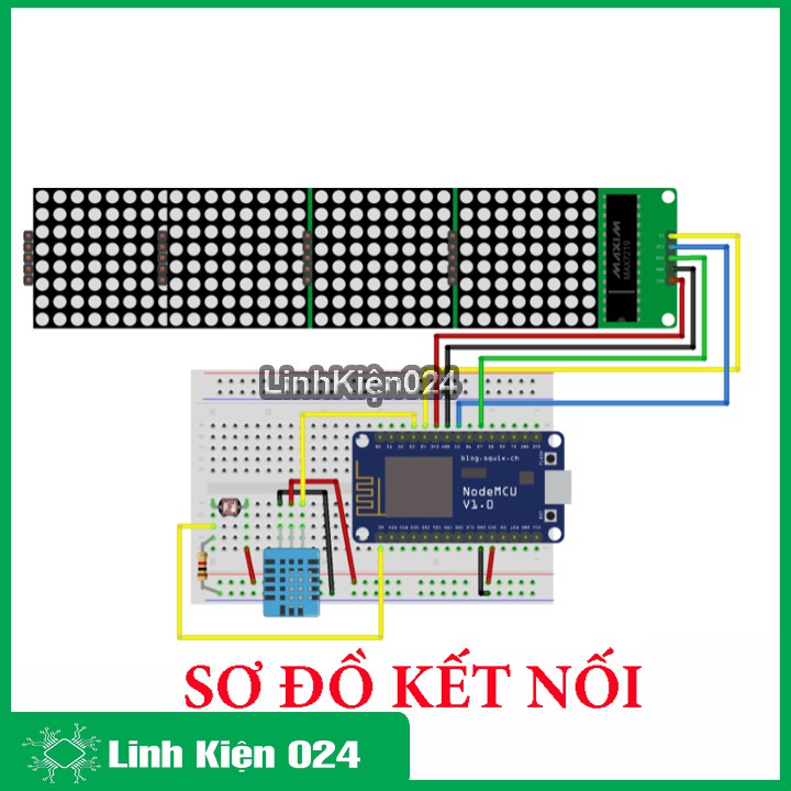 Module Matrix 8x32 MAX7219 Arduino Chất Lượng Cao