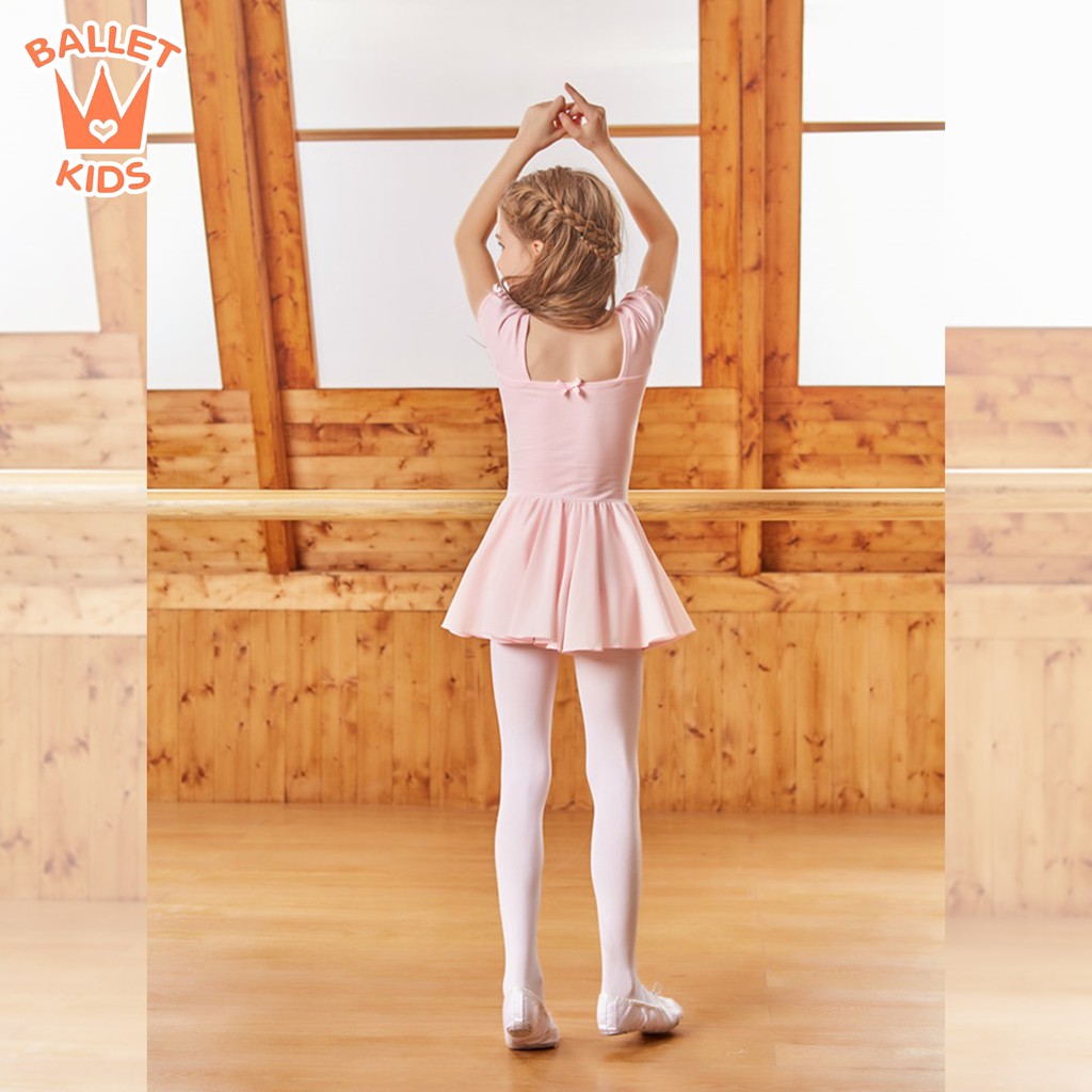 Váy múa ballet trẻ em | váy múa ballet thêu vương miện