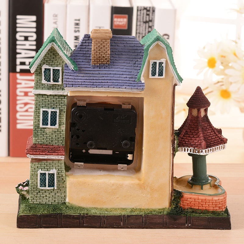 Đồng hồ để bàn hình lâu đài