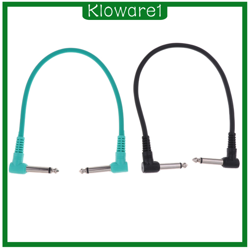 [KLOWARE1]6 Pieces Effect Pedal Connector Cable Guitar Effect Pedal Cable for Guitar