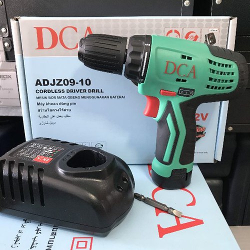 MÁY KHOAN VẶN VÍT DÙNG PIN 12V DCA ADJZ09-10 [CHÍNH HÃNG] MÁY KHOAN PIN 12V DCA [RẺ]