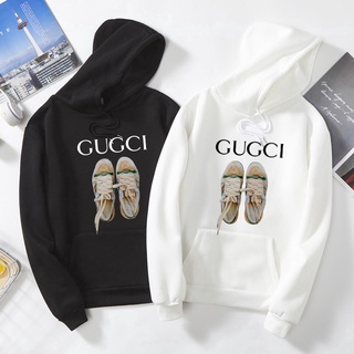 Áo Hoodies in hình đôi giày áo hoodie nữ form rộng đẹp áo thu đông có mũ trùm đầu