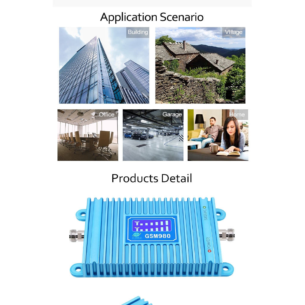 Bộ khuếch đại màn hình hiển thị LCD GSM 900 3G GSM 2g