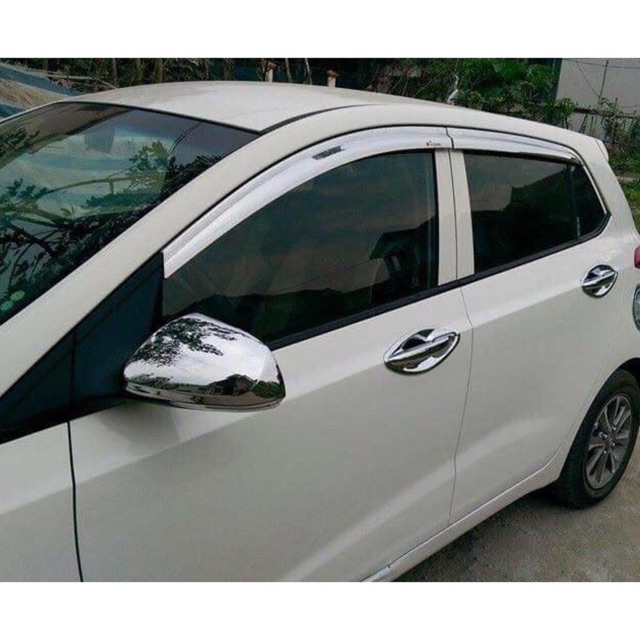 Ốp gương i10 2014-2020 mạ crom cao cấp