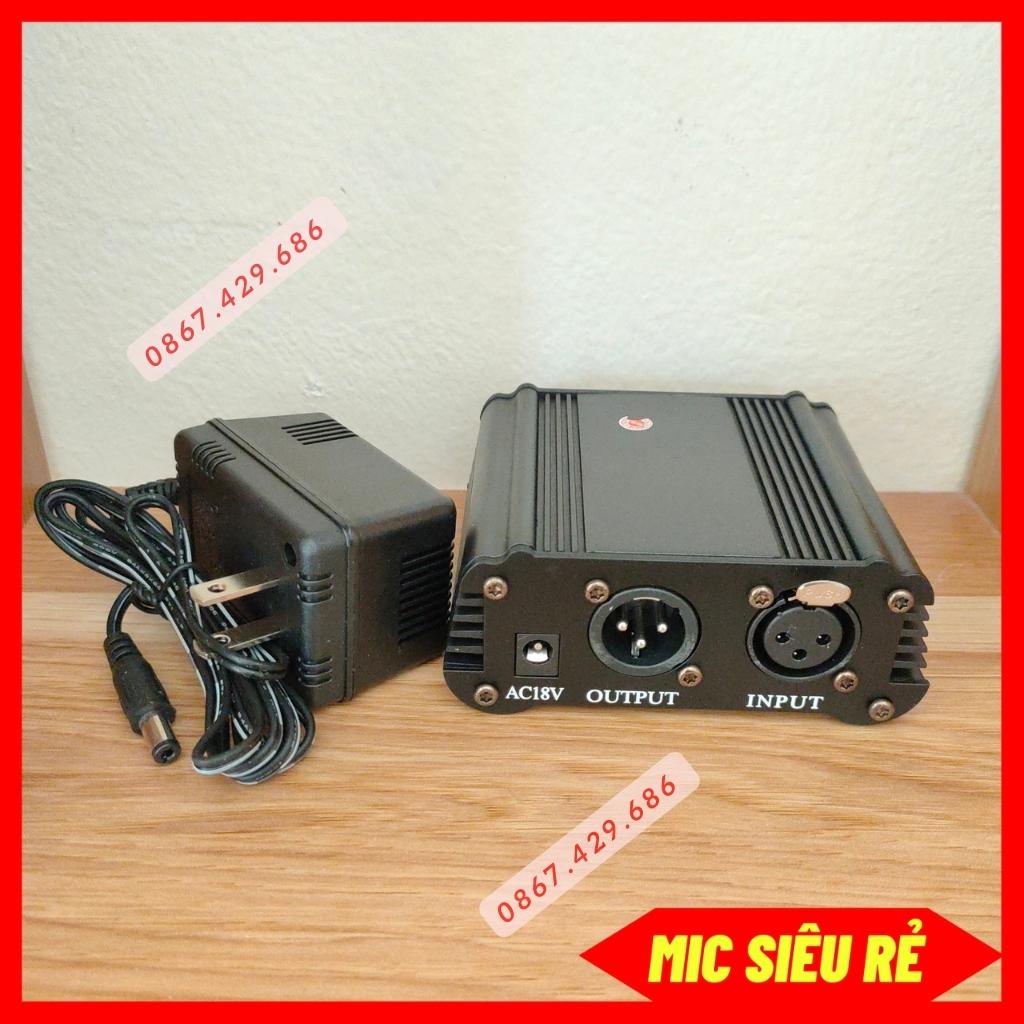 Nguồn Phantom 48V Dùng Cho Các Dòng Mic 48V Như K200, K320, SM8B, K600, K850, AKG P120... Siêu Bền Siêu Tốt