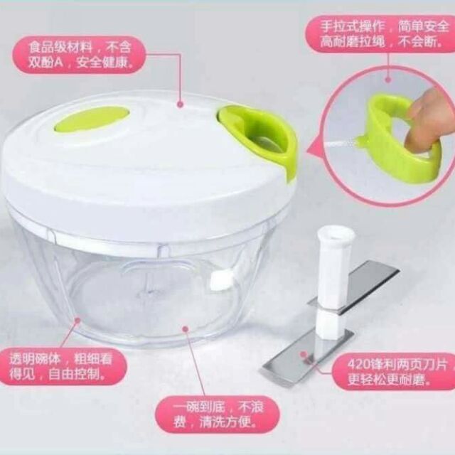 Hộp xay đa năng kéo tay