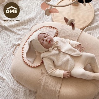 Tặng gối lót đầu gối chống trào ngược có đai dán quấn ome sishibaby - ảnh sản phẩm 2