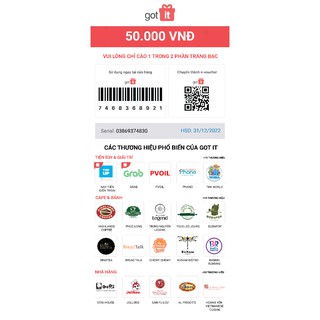 [HB GIFT] Voucher Got it 50K