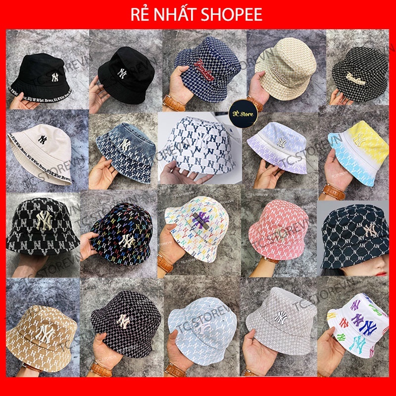 Mũ Bucket NY ⚡️ ĐỔi TRẢ 1:1 ⚡️ hàng chuẩn siêu đẹp