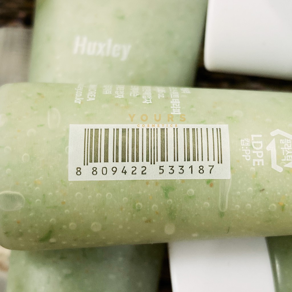 Tẩy Da Chết Huxley Xanh Mini 30gr - Mặt Nạ Tẩy Tế Bào Chết Huxley Scrub - Date T2/2024