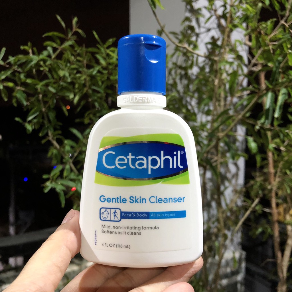 ❤️ [Hàng Mỹ] Sữa rửa mặt, sữa tắm dịu nhẹ Cetaphil Gentle Skin Cleanser Mỹ 118ml - 591ml (Face + Body)