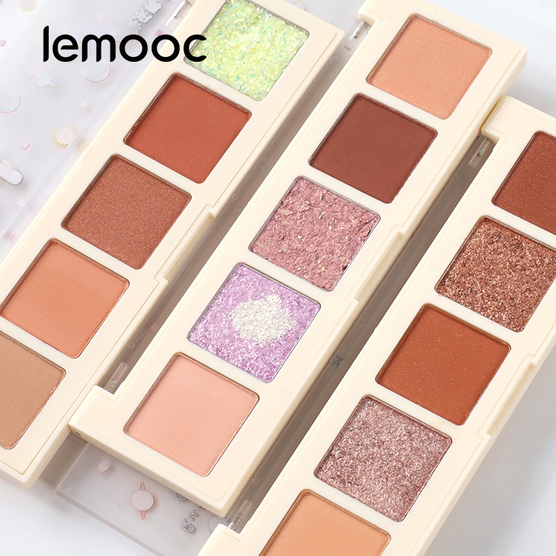 Bảng Phấn Mắt 5 Màu Sắc Chống Thấm Nước Chống Thấm Mồ Hôi