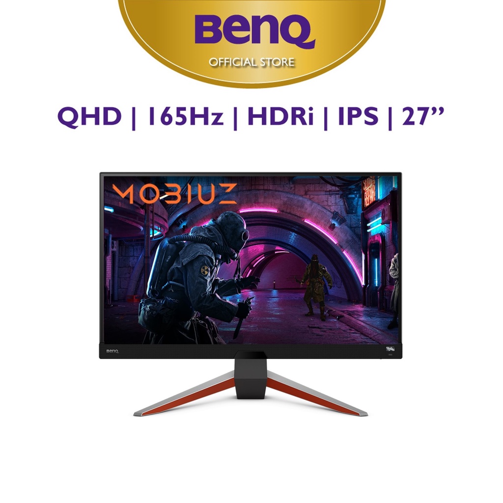 [MỚI] Màn hình gaming BenQ MOBIUZ EX2710Q 27 "QHD 1ms 165Hz IPS HDRi FreeSync™ Premium