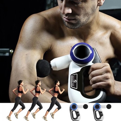 Máy massage gun cho dân thể hình thương hiệu Mỹ Booster S - 120W