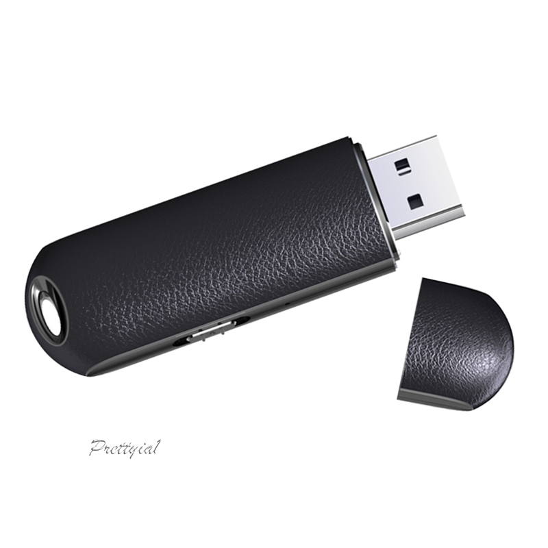 [PRETTYIA1]Small Digital Voice Recorder Pen Portable Sound Record USB Flash Drive 4GB