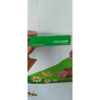Combo 10 hộp Giấy uốn lạnh loa loại 100 tờ
