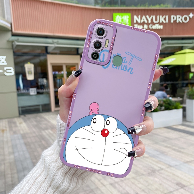 Ốp Điện Thoại Cao Su Mềm Mỏng Chống Sốc Thiết Kế Bảo Vệ Ống Kính Máy Ảnh Toàn Diện Cho Tecno Spark 7