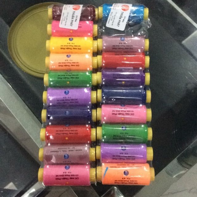 Chỉ khâu tay gia đình đủ màu( bán kèm sp 5k/1c hoặc mua 10 cuộn)