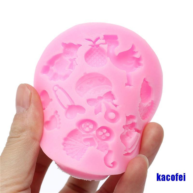 Khuôn Fondant Dùng Làm Sô Cô La, Trang Trí Bánh Kem, Được Làm Từ Silicone