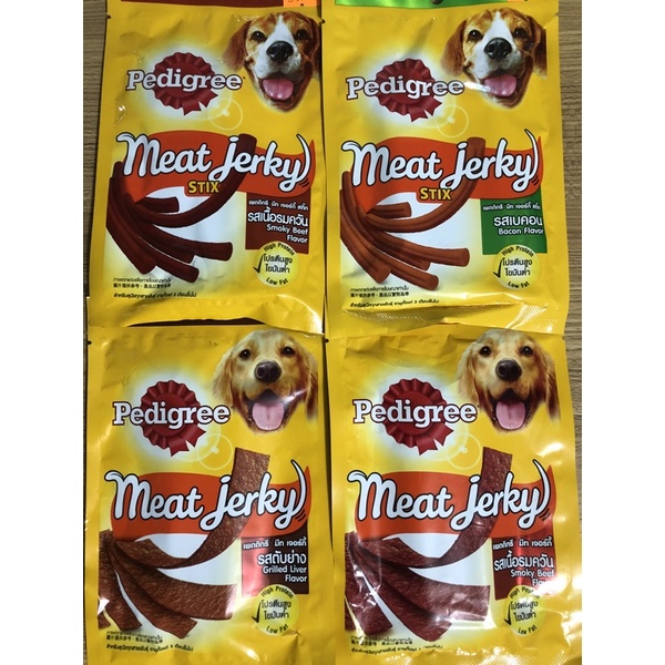 Thức ăn vặt bổ sung cho chó Pedigree meat jerky