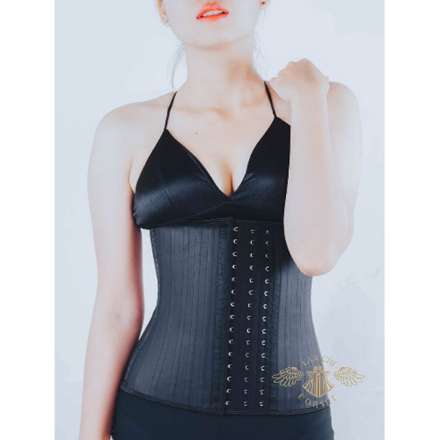 Đai latex 25 xương thép dáng dài 29cm chính hãng Italy