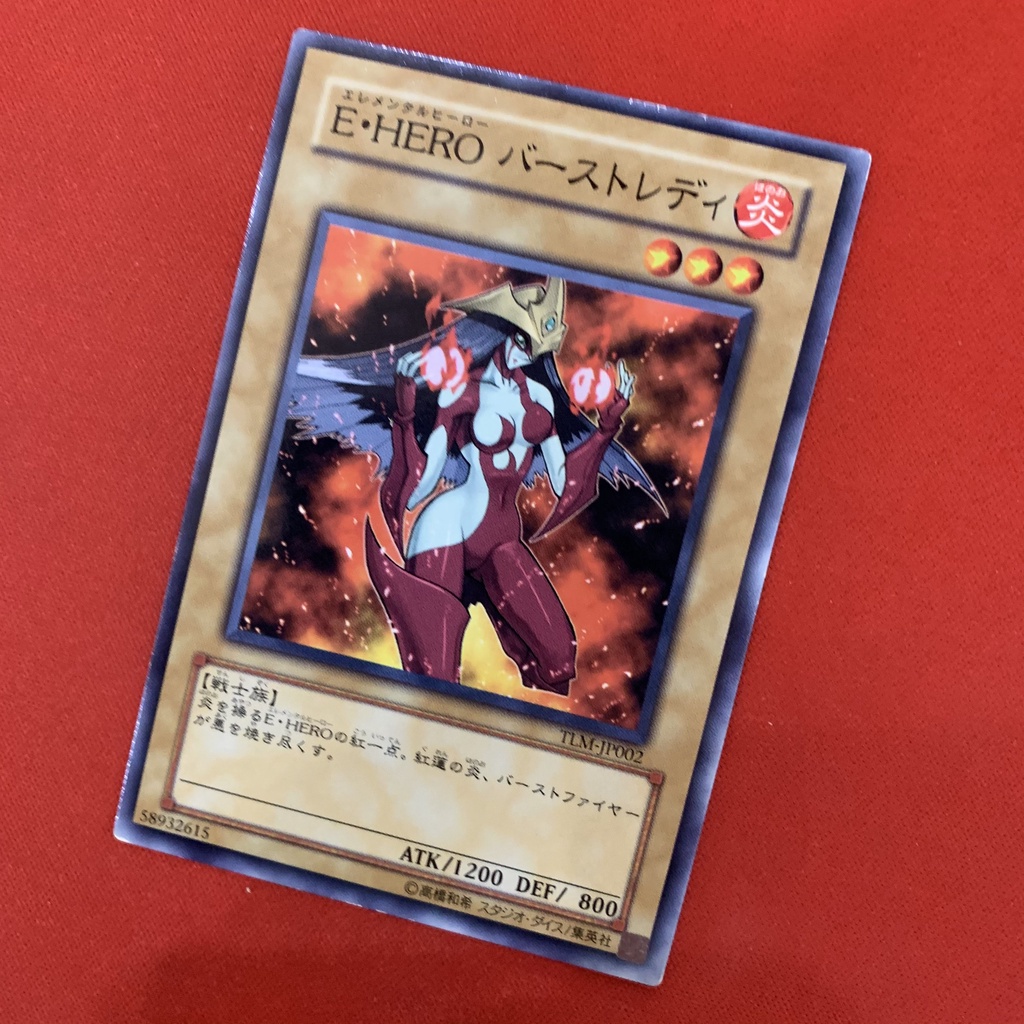 [EN-JP][Thẻ Bài Yugioh Chính Hãng] Elemental Hero Burstinatrix