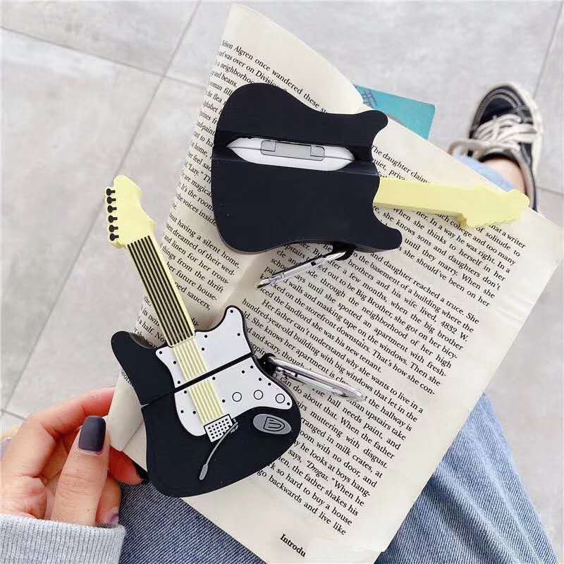 🎸🎸 Vỏ bảo vệ tai nghe hình cây đàn cực cá tính và độc đáo 1&2, Pro