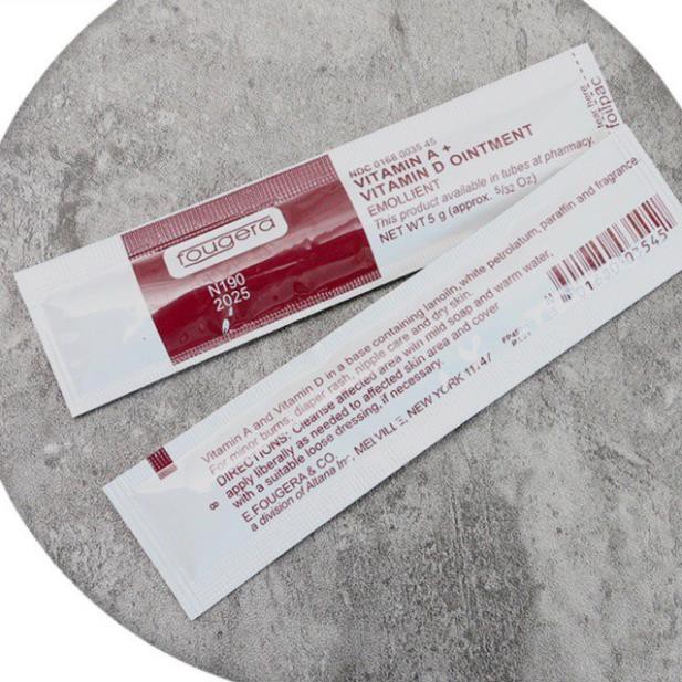 Dưỡng môi mày Vitamin AD gói(1 bịch/~100c)