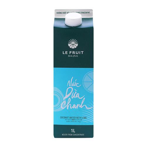 Nước Dừa Chanh hiệu Le Fruit hộp 1L