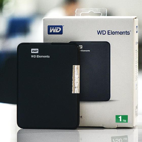 Ổ cứng gắn ngoài 1TB-Ổ cứng gắn ngoài 1TB WD Elements Ánh Minh Cường