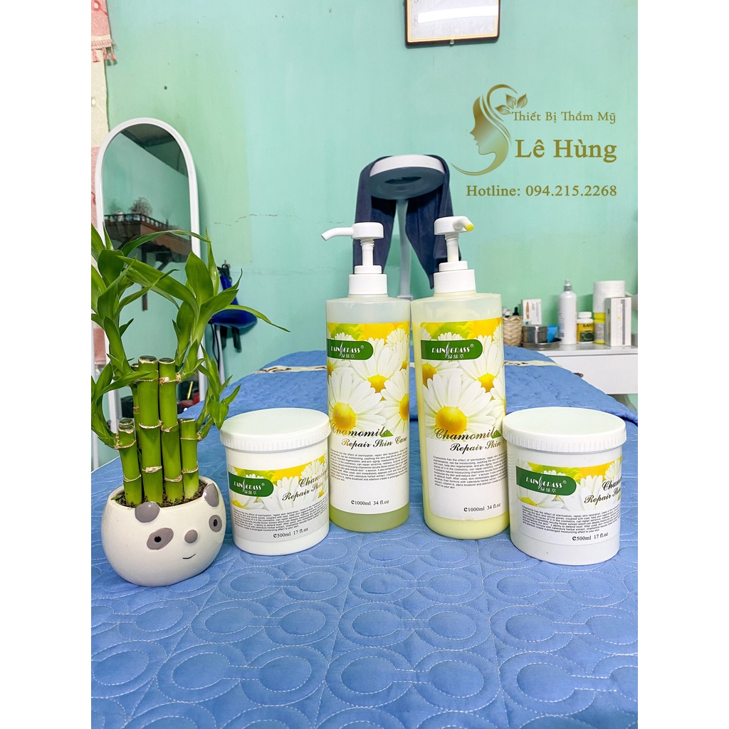 Bộ chăm sóc da hoa cúc chuyên dùng cho spa