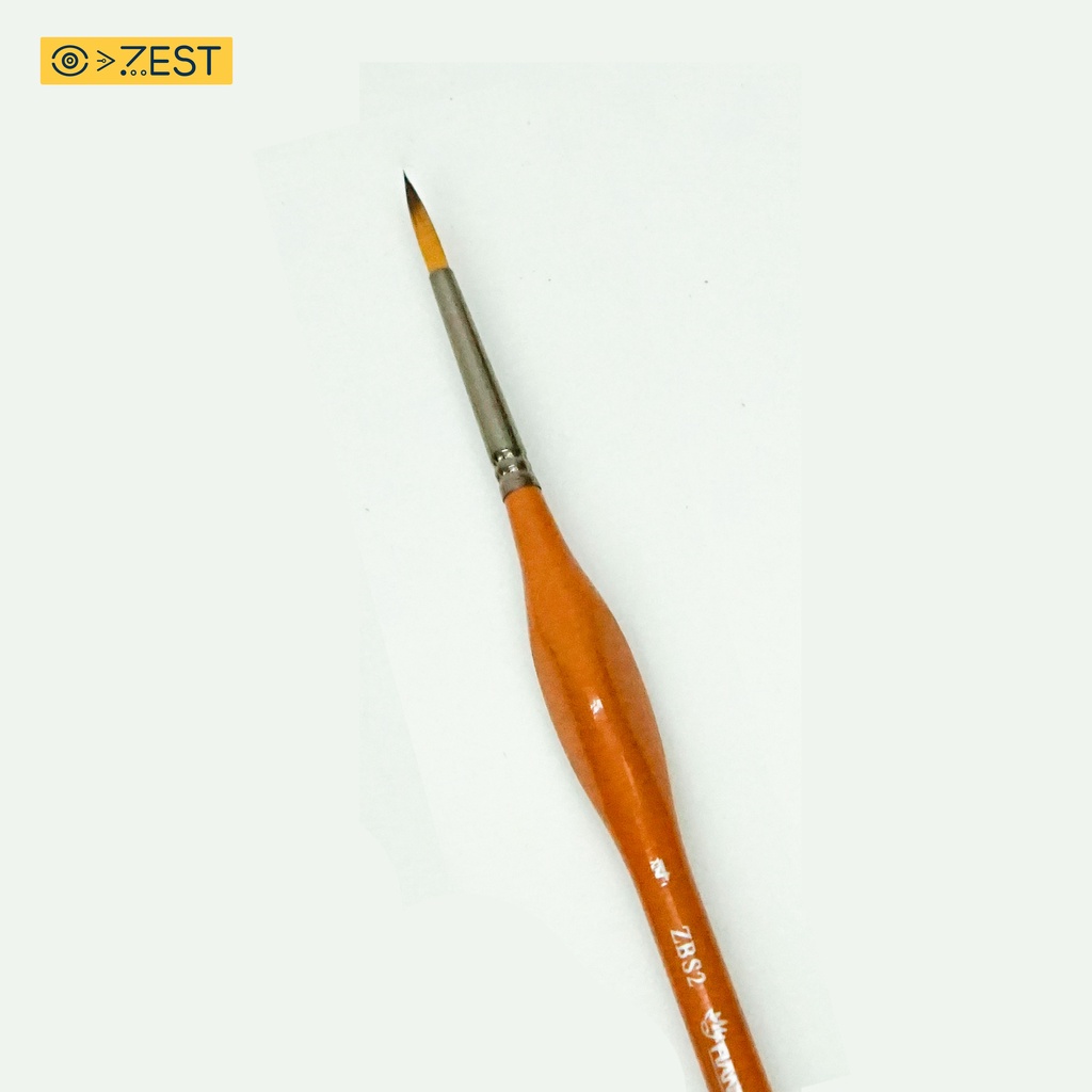 Cọ vẽ HAND đầu tròn thân vàng