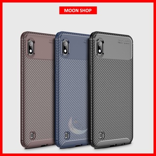 Ốp lưng cho Samsung Galaxy A10 - Ốp Lưng Điện Thoại Di Động Chống Trầy Xước Bằng Sợi Carbon TPU