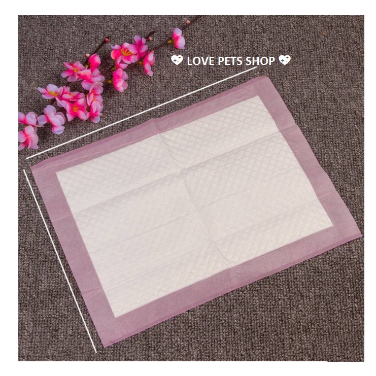 (LẺ 1 MIẾNG) TÃ LÓT CHUỒNG, TẤM LÓT CHUỒNG CHÓ MÈO -  LOVE PETS SHOP