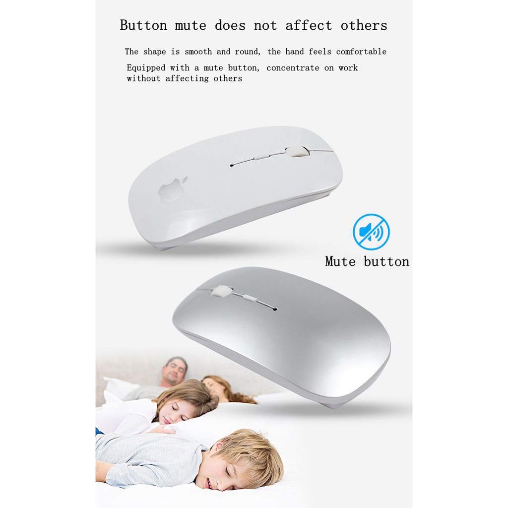 Chuột Bluetooth ko dây Tương Thích Với Táo laptop táo/tablet táo/Mobile phone Và Chuột Máy Tính