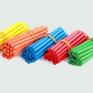 Gậy thể dục (nhựa đẹp, dài 30-40-50 cm)