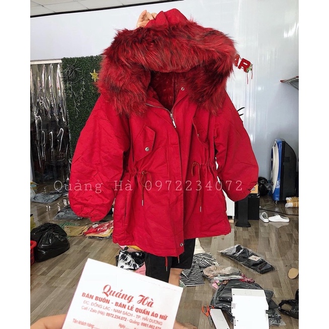 Áo parka lót lông | BigBuy360 - bigbuy360.vn