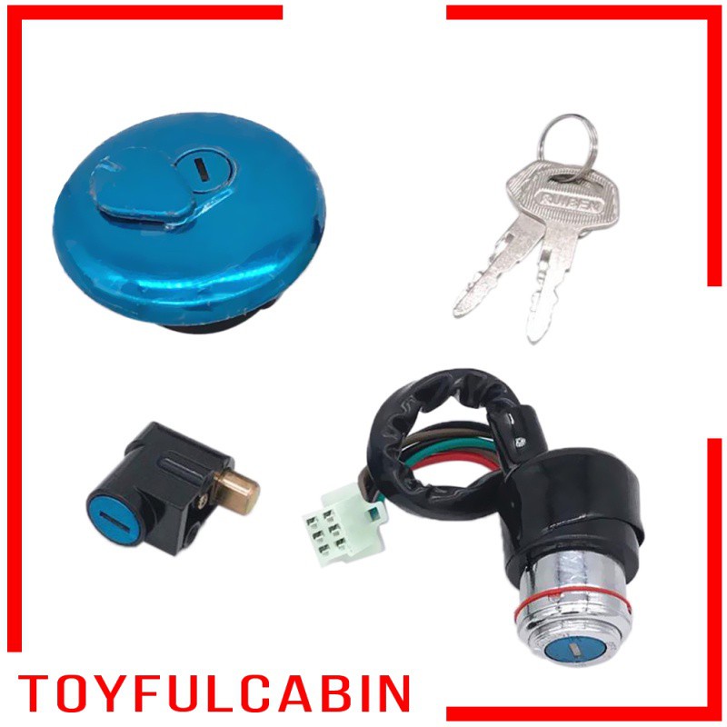 Bộ Ổ Khóa Khởi Động + Chìa Khóa Dành Cho Xe Mô Tô Suzuki GN125