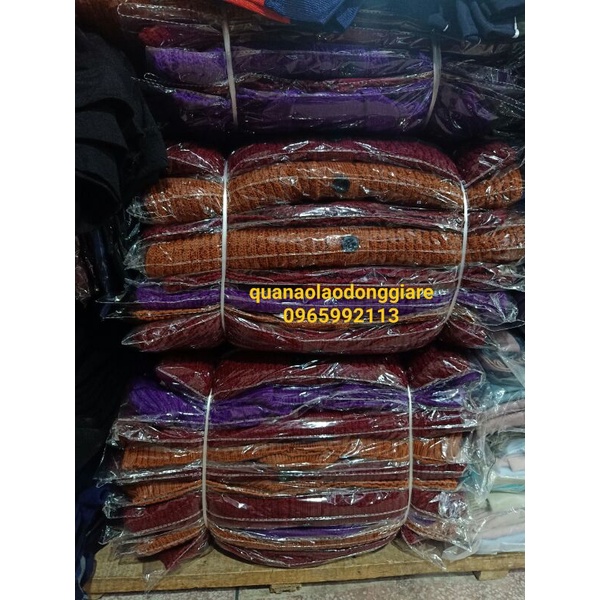 Áo gile len dày ấm cài cúc cho bà già