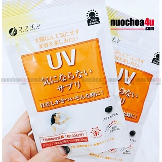 Viên uống chống nắng nhật bản uv fine japan 30 viên - ảnh sản phẩm 1