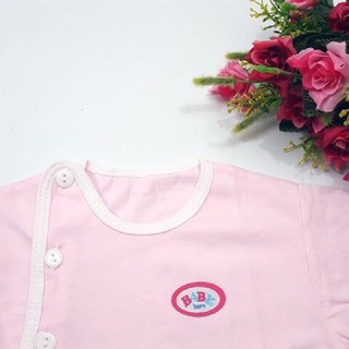 Bộ sơ sinh khuy lệch dài tay (Baby Born)