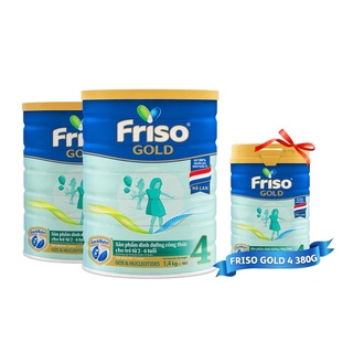 Combo 2 sữa bột friso gold 4 1400g