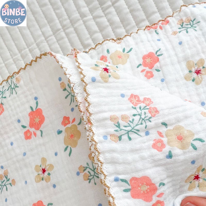 Chăn hè cho bé chăn cho bé chất liệu cotton organic phong cách Hàn Quốc Binbestore
