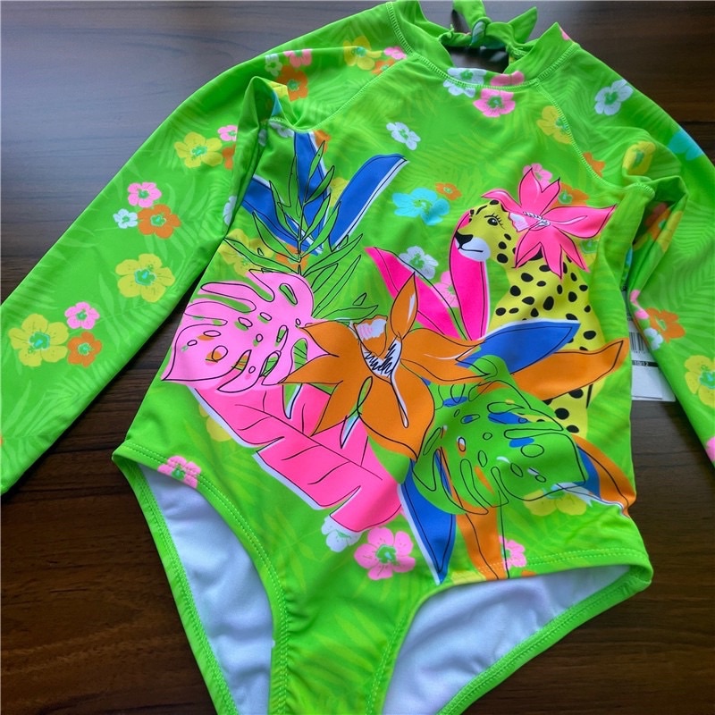 Đồ bơi bé gái 2-16 tuổi  Áo bơi chống upf 50 xuất dư 0622