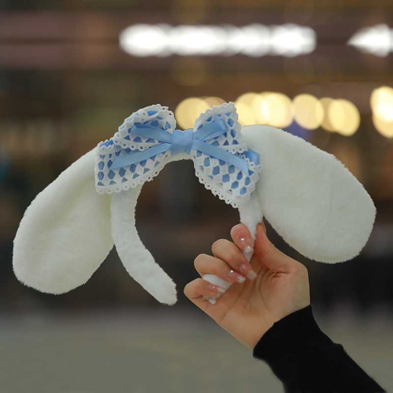 Băng Đô Cài Tóc Đính Ngọc Bích Hoạt Hình Dễ Thương Cho Cún Cưng