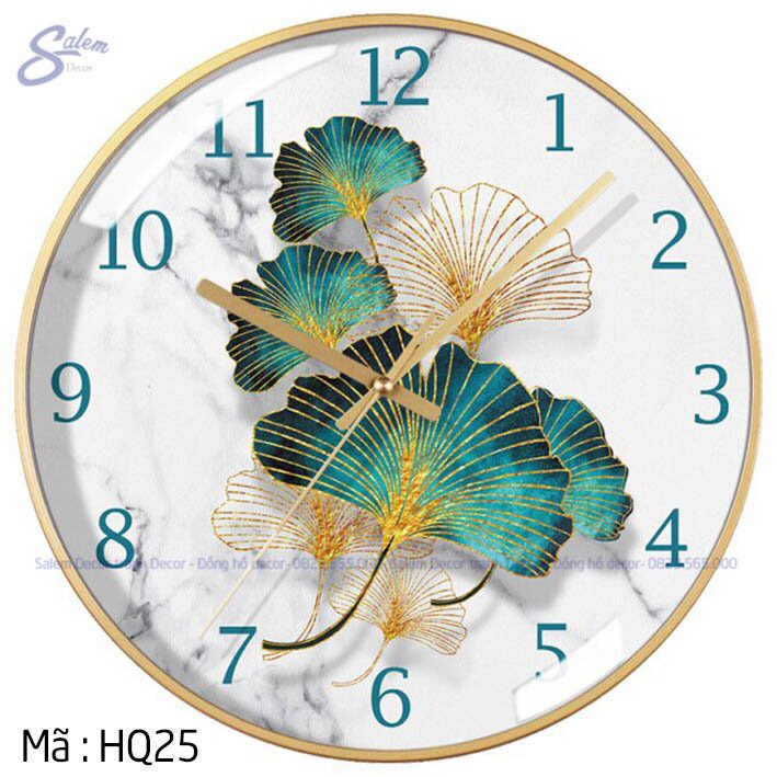 Đồng hồ treo tường hình trống đồng